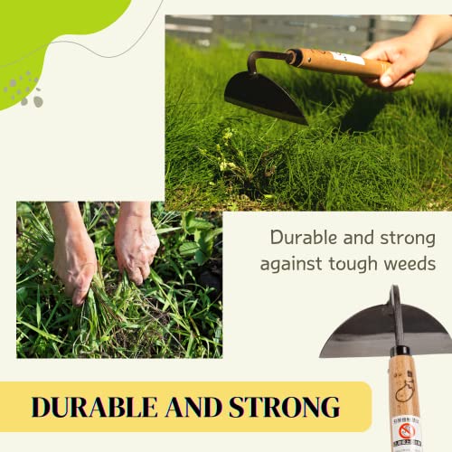 nascom Japanese Gardening Tool Hand Weeder Made in Japan Ambidextrous - Image 5