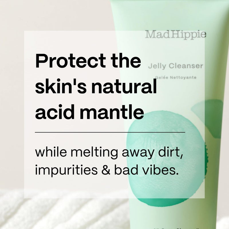 Mad Hippie Jelly Cleanser - Jelly to Milky Hydrating Face Wash for Women/Men with Rose, Chamomile, and Hyaluronic Acid, 4 Fl Oz - Image 4
