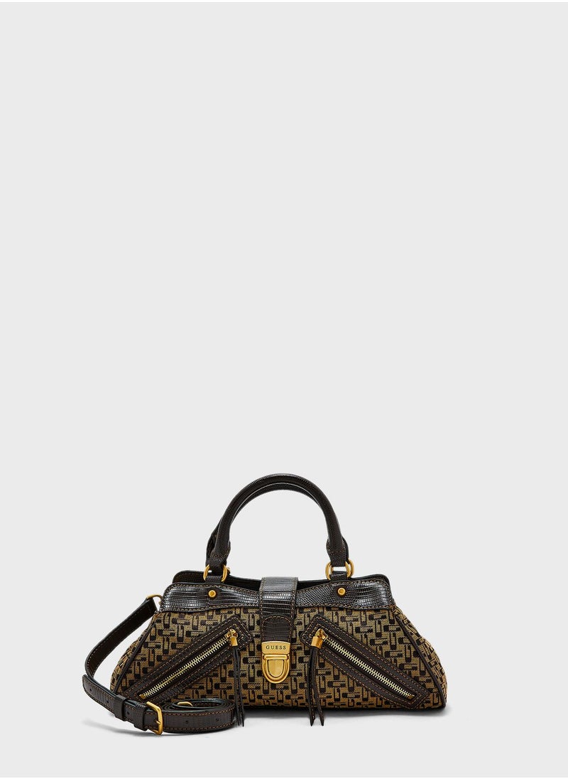 GUESS - Belle Vintage Satchel - Image 1