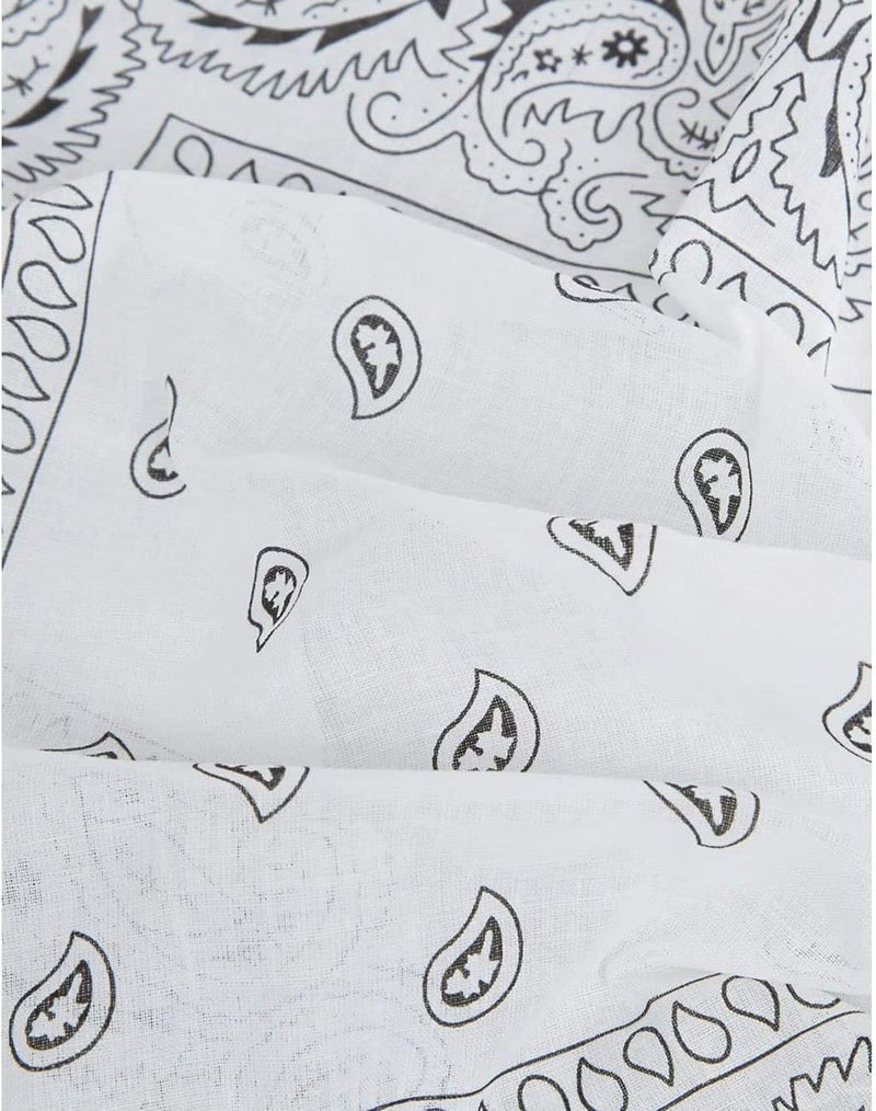 Boolavard 1s, 6s, 9s or 12 Pack Cowboy Bandanas Bandana with Original Paisley Pattern - Image 3