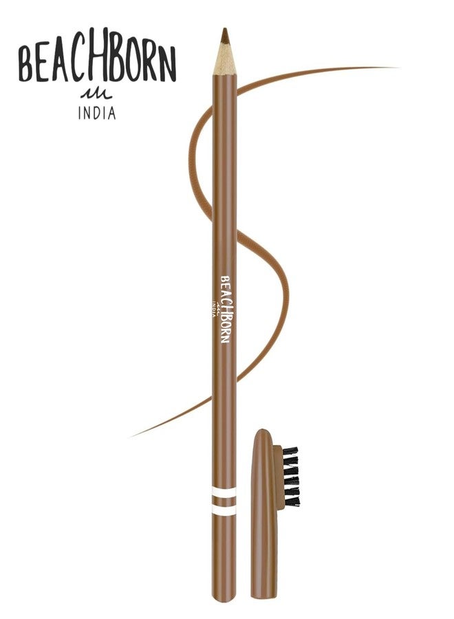 BEACHBORN INDIA Waterproof Eyebrow Pencil Dark Brown 1.5 g - Image 2