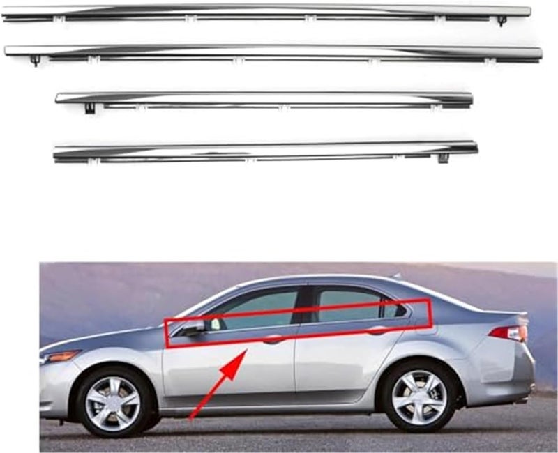 Wivplex Car Door Edge Protector for Acura TSX - Image 4