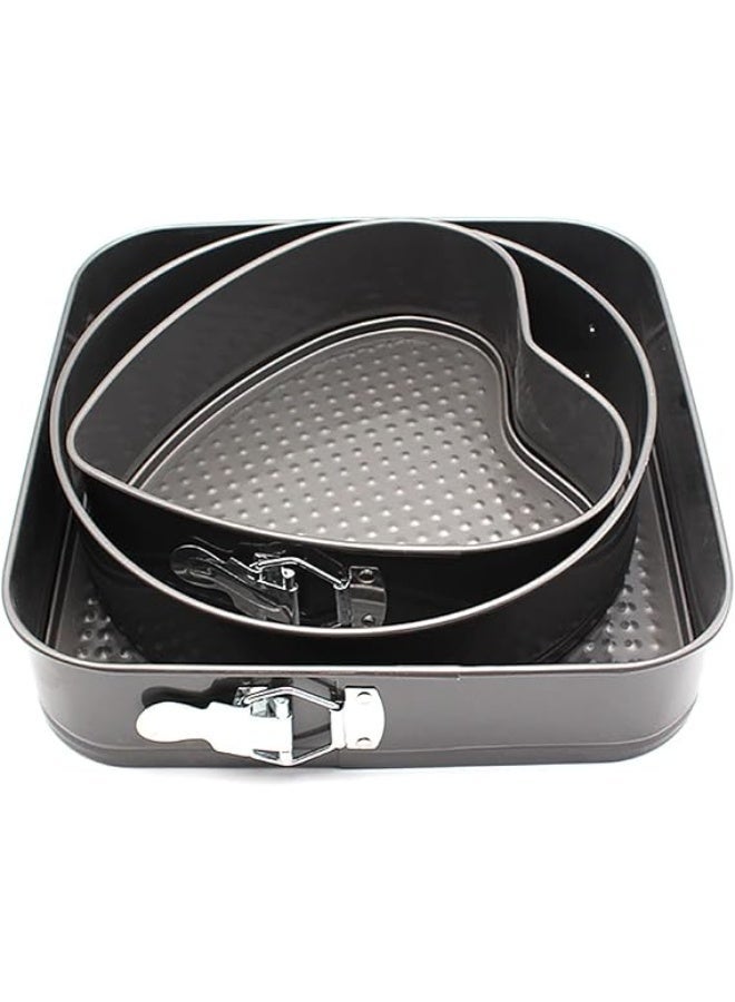 طقم صواني كيك 3 قطع – لتجهيز وخبز الكيك بكل سهولة - Image 1