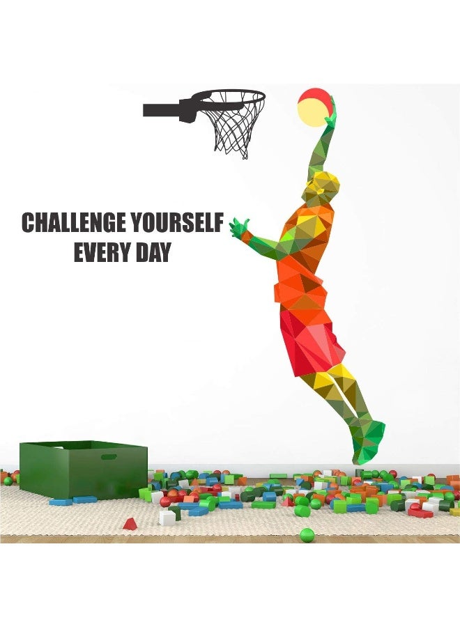 StickMe 'Basket Ball Dunk' Wall Sticker - Image 2