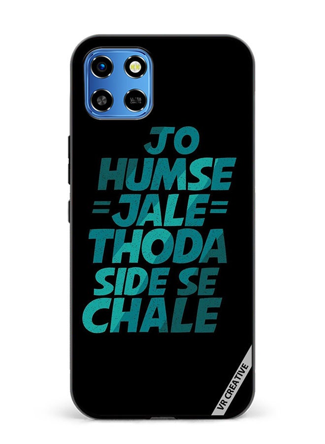 VR CREATIVE Protective Case Cover For Infinix Smart 6 HD Jo Humse Jale Design Multicolour - Image 1