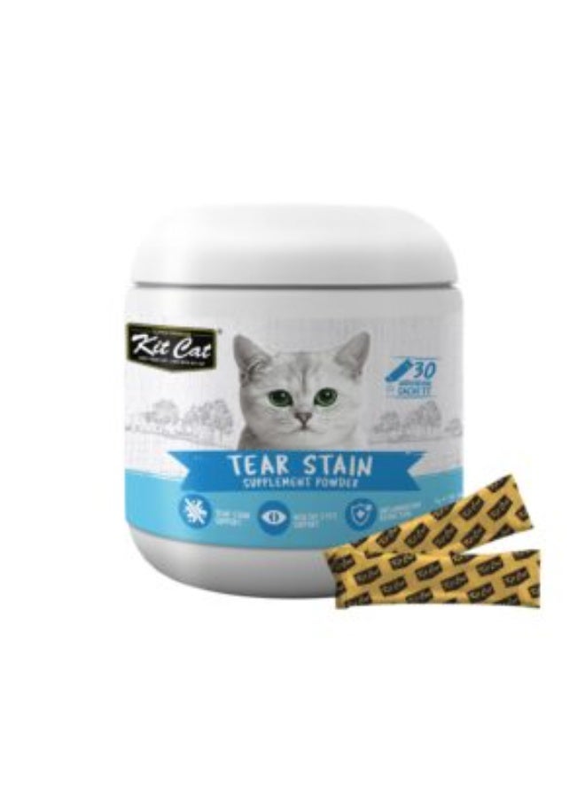 كيت كات مسحوق مكمل كيت كات لتقليل بقع الدموع 150 جم (5 جم × 30 كيس) - Image 1