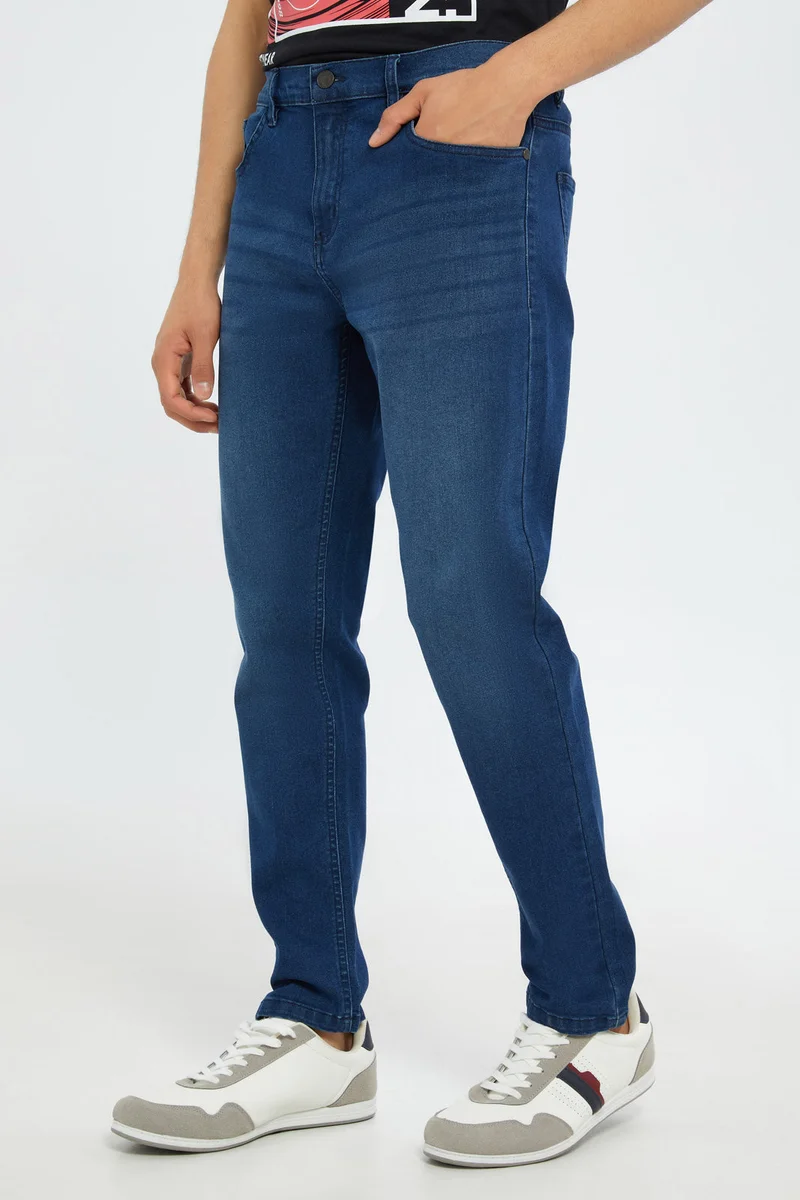 Redtag Men Blue Slim Fit Jeans