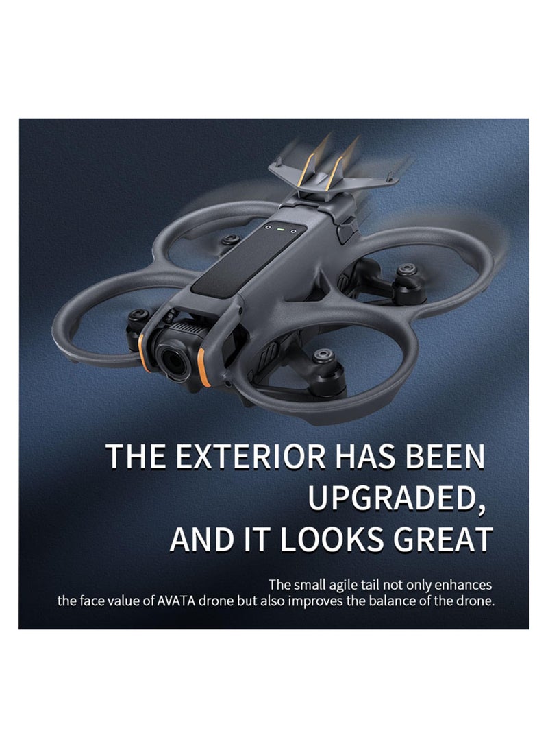 ذيل الطيران لـ DJI Avata 2، حامل بطارية جناح ذيل الطائرة بدون طيار، مشبك تثبيت ذيل الطيران، ملحقات الطائرات بدون طيار، غطاء حماية للبطارية مضاد للسقوط، دعامة ثابتة - Image 4