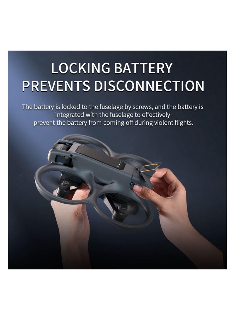 ذيل الطيران لـ DJI Avata 2، حامل بطارية جناح ذيل الطائرة بدون طيار، مشبك تثبيت ذيل الطيران، ملحقات الطائرات بدون طيار، غطاء حماية للبطارية مضاد للسقوط، دعامة ثابتة - Image 5