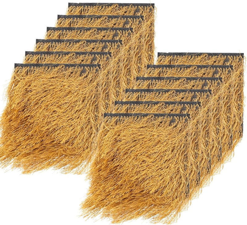 All condition fit BOSREROY Nesting Pads for Chickens, 12 Pcs 12X12 in Artificial Straw, Washable, Reusable Liners for Nest Boxes, for Hens, Ducks, Rabbits Durable versatile substance - Image 2