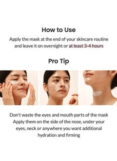 BIODANCE BIODANCE Bio-Collagen Real Deep Mask, Hydrating Overnight Mask, Pore Minimizing, Elasticity Improvement, 34g x4ea  - Image 4