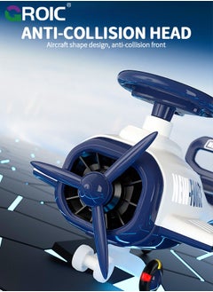 GROIC Aircraft Plasma Car Lights Music The Ultimate Wiggle Car Ride on Toy and Plasma Car For Kids,Swing Cars for Kids,Top Gear Swing Car  - Image 3