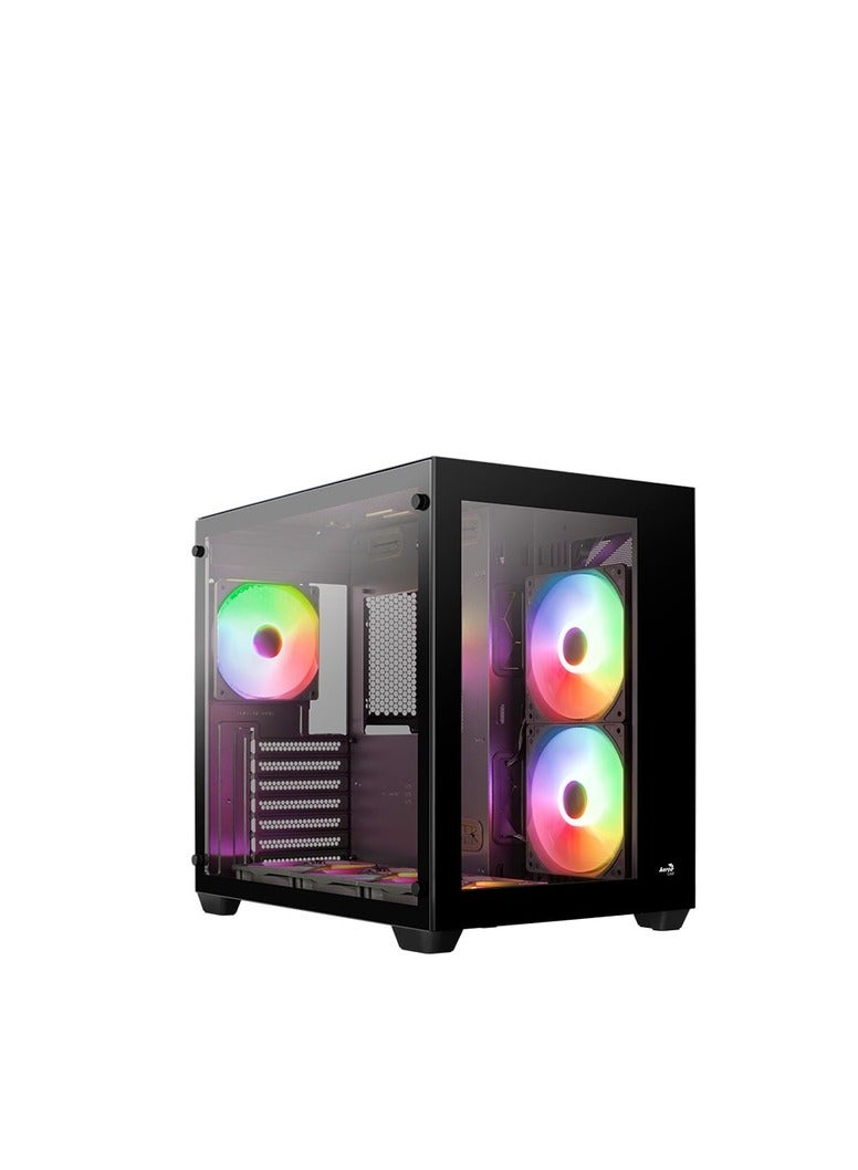 Aerocool Case Dryft-G-BK-v2 - ATX / Micro / Mini Tower PC ... - Image 1