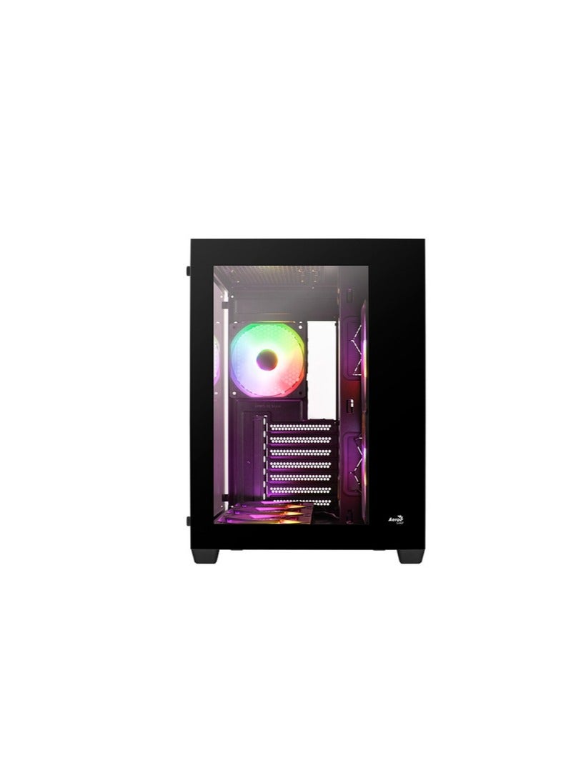 Aerocool Case Dryft-G-BK-v2 - ATX / Micro / Mini Tower PC ... - Image 2