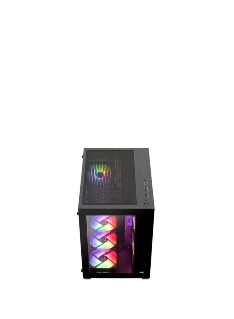 Aerocool Case Dryft-G-BK-v2 - ATX / Micro / Mini Tower PC ... - Image 4