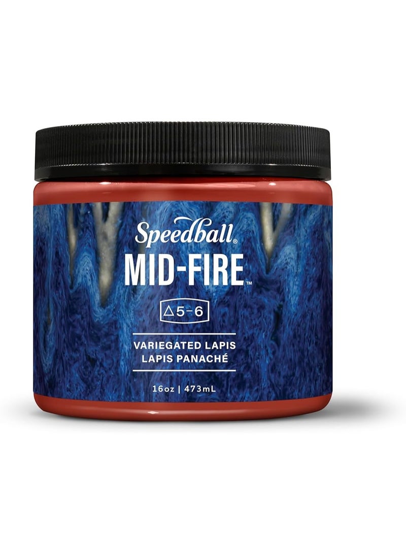 Speedball mid fire glaze lapis lazuli color 473ml - Image 1