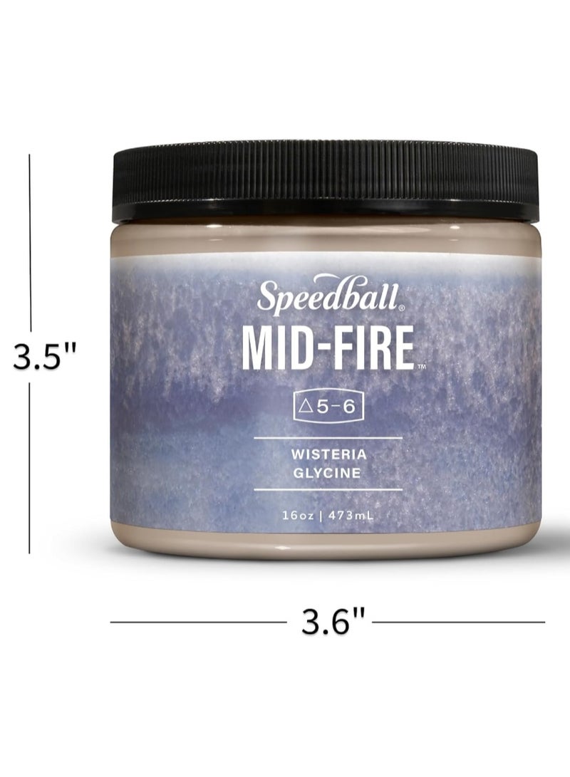 Speedball mid fire glaze lapis lazuli color 473ml - Image 5