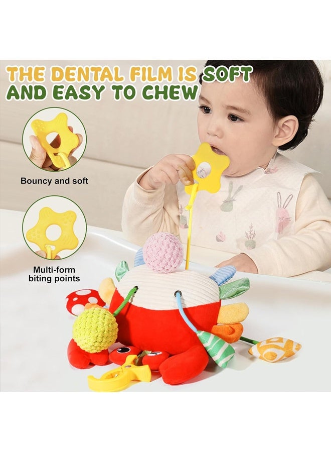 ألعاب مقاعد السيارة والعربات للأطفال ٠-٦ شهور – ألعاب تسلية بصرية وسمعية مع أصوات - Image 4