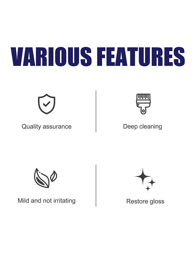 JUE-FISH Jewelry Cleaner, Jewelry Cleaner Solution for Diamond, Gold, Silver, Gemstones, Best Extra Concentrated Formula Silver Jewelry Cleaner For Sonic And Ultrasonic Jewelry Cleaner Solution 50ml - Image 4