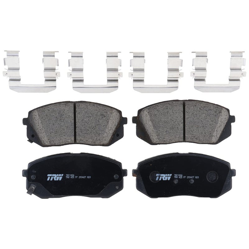 TRW Pro TRC1826 Disc Brake Pad Set For Hyundai Sonata 20162019 Front And Other Applications