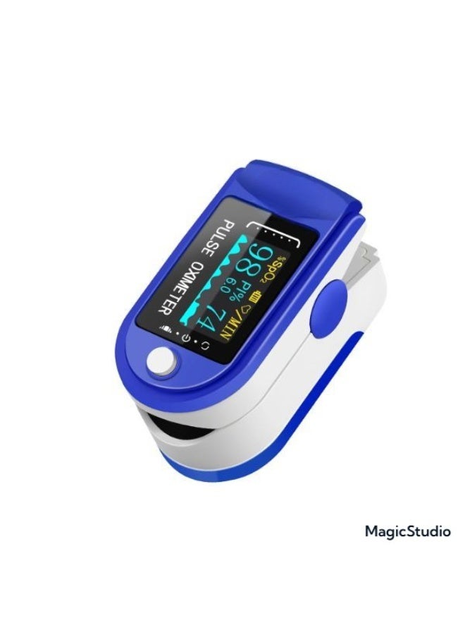 Pulse Oximeter – Accurate SpO2 & PR Monitor for Fingertip, Wrist, or Neck Use, Waveform Display, Portable & Easy-to-Use - Image 1