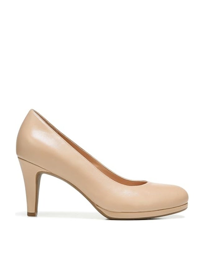 Naturalizer Womens Michelle Pump Tender Taupe Leather 9.5 M - Image 1
