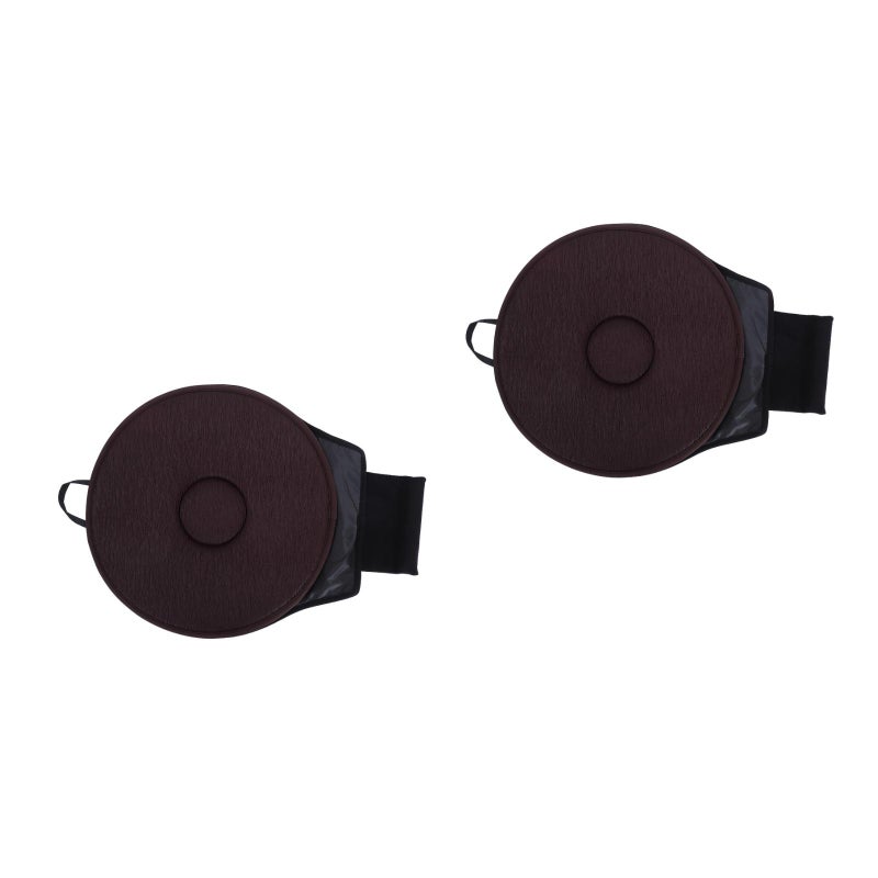 2pcs Multifunction 360 Degree Rotation Car Seat Cushion Universal Revolving Cushion - Image 2