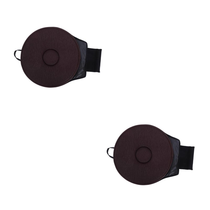 2pcs Multifunction 360 Degree Rotation Car Seat Cushion Universal Revolving Cushion - Image 5