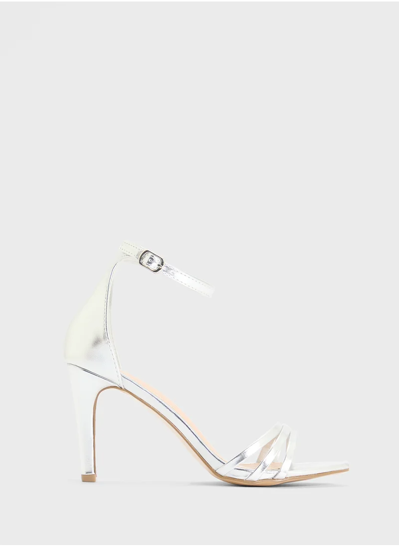 ايلا Stiletto Heel Three Strap Sandal