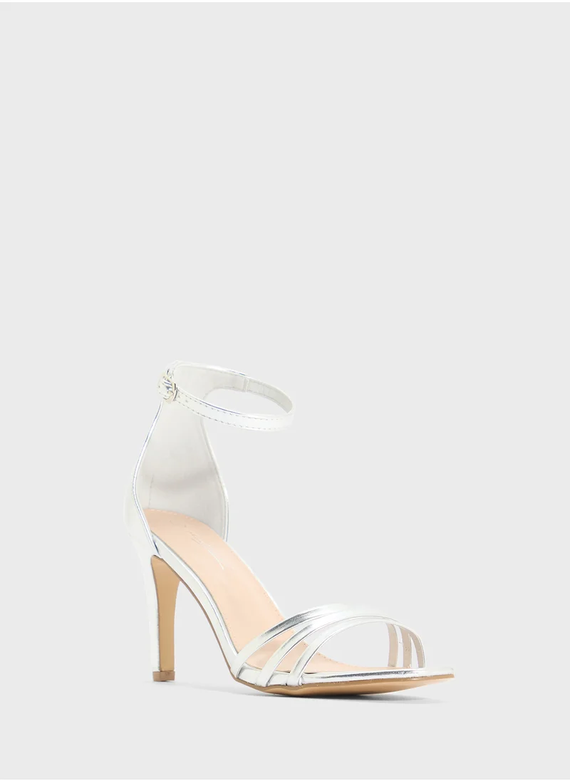 ايلا Stiletto Heel Three Strap Sandal