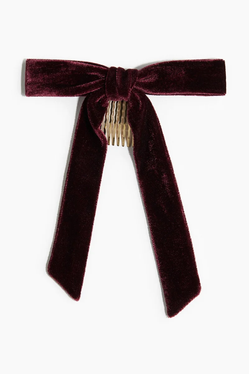 H&M Bow hair comb