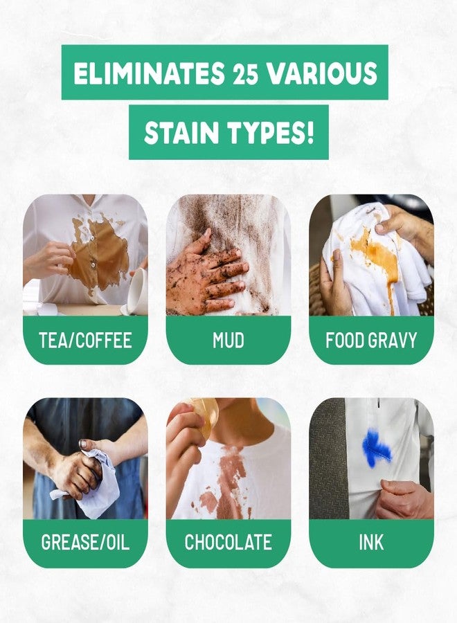 Born Good Natural Fabric Stain Remover For Clothes | 100ml | Removes Tough Stains & Period Stains | Plant-Based, Biodegradable, Non-Toxic, Eco-Friendly, Organic, Herbal - Image 3