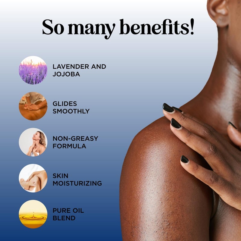 Honeydew Relaxing Sore Muscle Massage Oil for Body - Premium Highly Absorbent Non Greasy Rosemary and Lavender Massage Oil for Massage Therapy with Sweet Almond Oil - Therapeutic Grade Non GMO and Vegan - Image 3