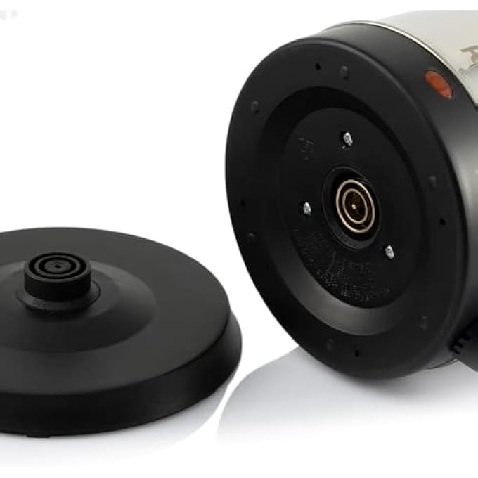 ريحني غلاية كهربائية 2 لتر من الفولاذ المقاوم للصدأ 1500 واط غلاية ماء ساخن سريع الغليان وماكينة شاي قهوة كبيرة السعة إيقاف تلقائي للغليان حماية من الجفاف تصميم حديث متين للمطابخ المنزلية - Image 5