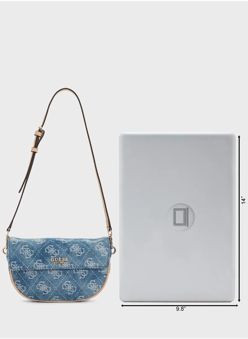 GUESS Cerelia Flap Shoulder Bag