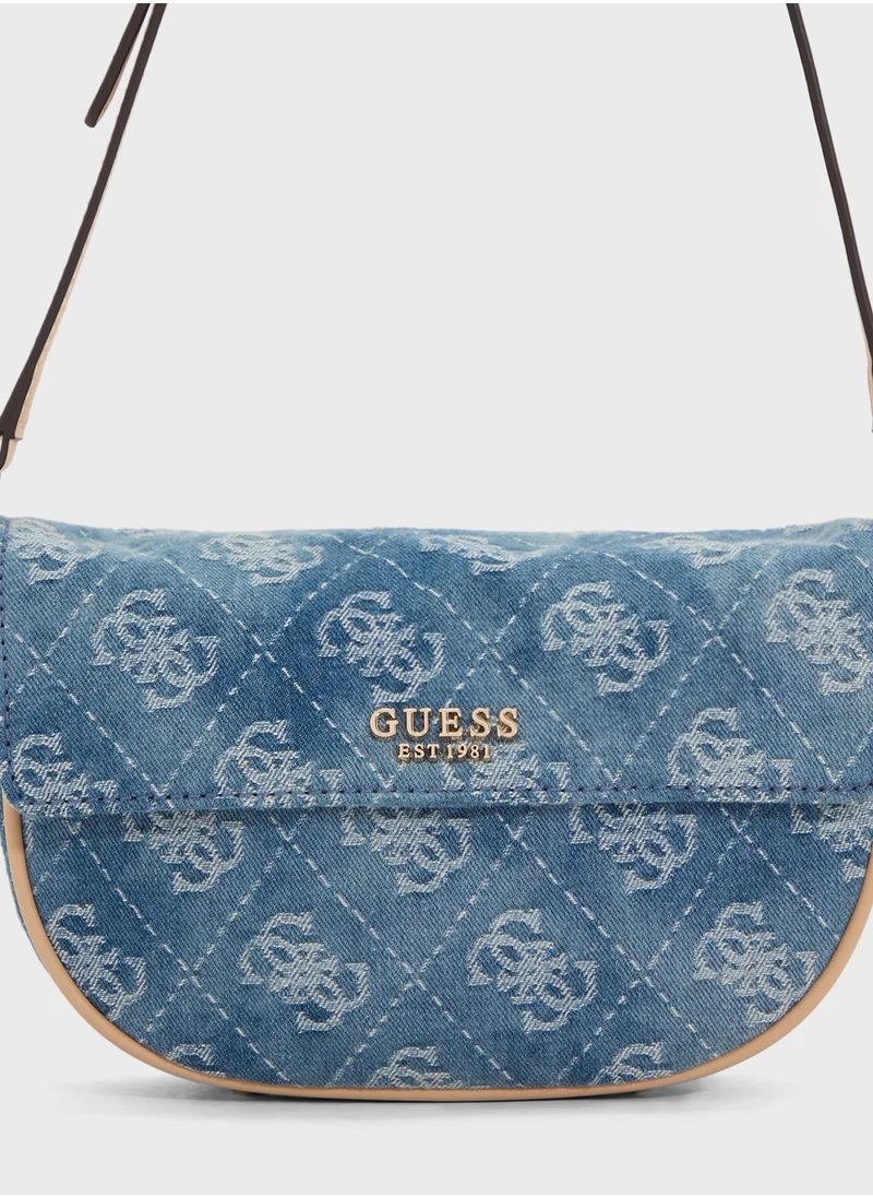 GUESS Cerelia Flap Shoulder Bag