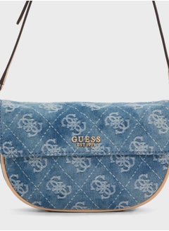 GUESS Cerelia Flap Shoulder Bag  - Image 4