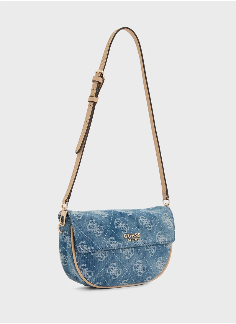 GUESS Cerelia Flap Shoulder Bag