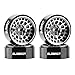 GLOBACT Aluminum Alloy 13 Beadlock Wheels 375mm Offset for SCX24 AX24 TRX4M Upgrade 118 124 RC Crawler Parts Black - Image 2