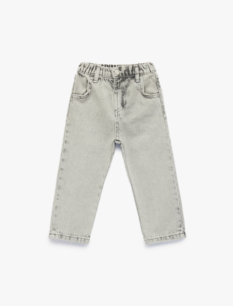 KOTON Cotton Jeans - Image 3