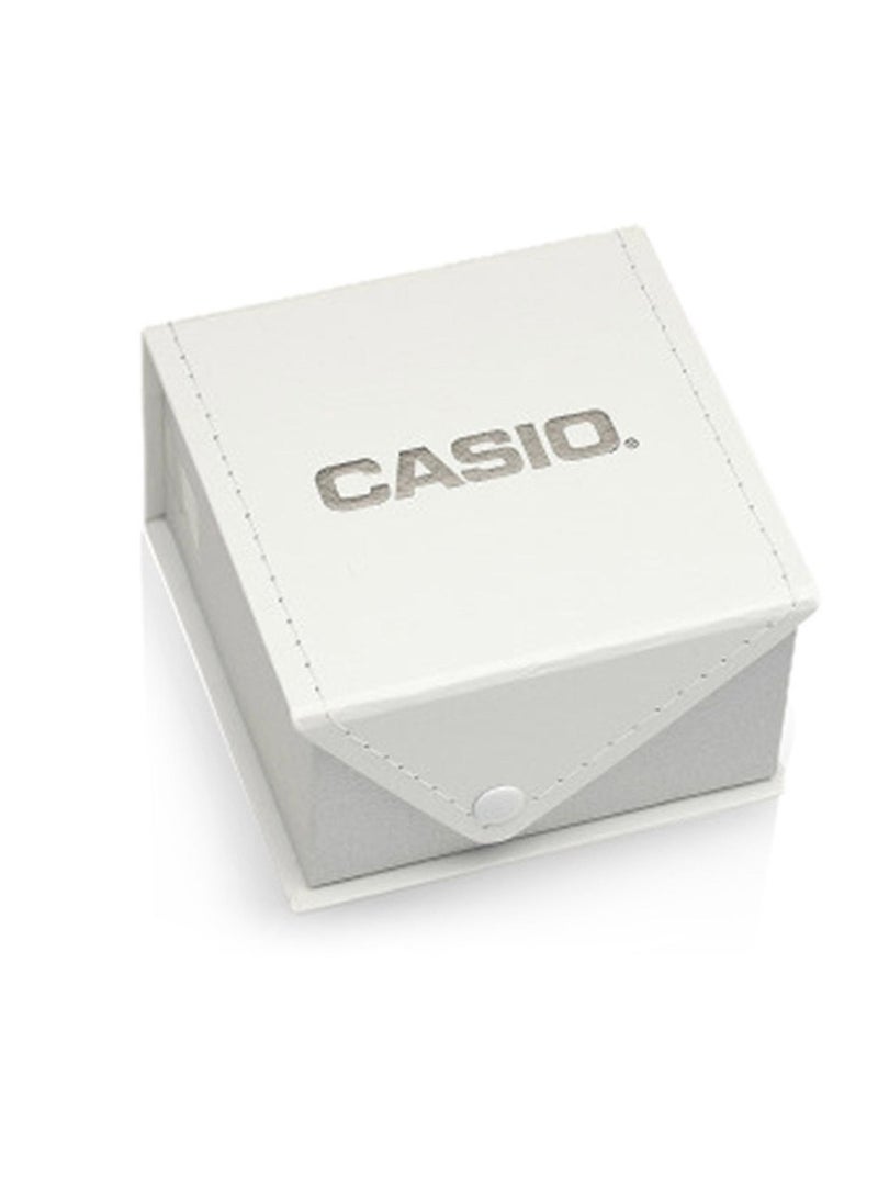 CASIO ساعة رجالية MTP-M100D-7AVDF Moon Phase Executive مينا بيضاء - Image 2
