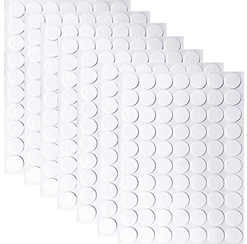 HuhuDo Clear Sticky Tack Adhesive Poster Tacky Putty Removable Round Putty Double-Sided Round No Traces Adhesive Sticke for Festival Decoration（490） - Image 1