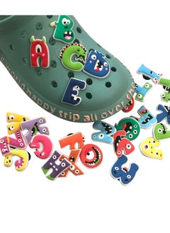 Shoe Charm 26 Letters Croc Charm Jibbitz for Crocs Accessories