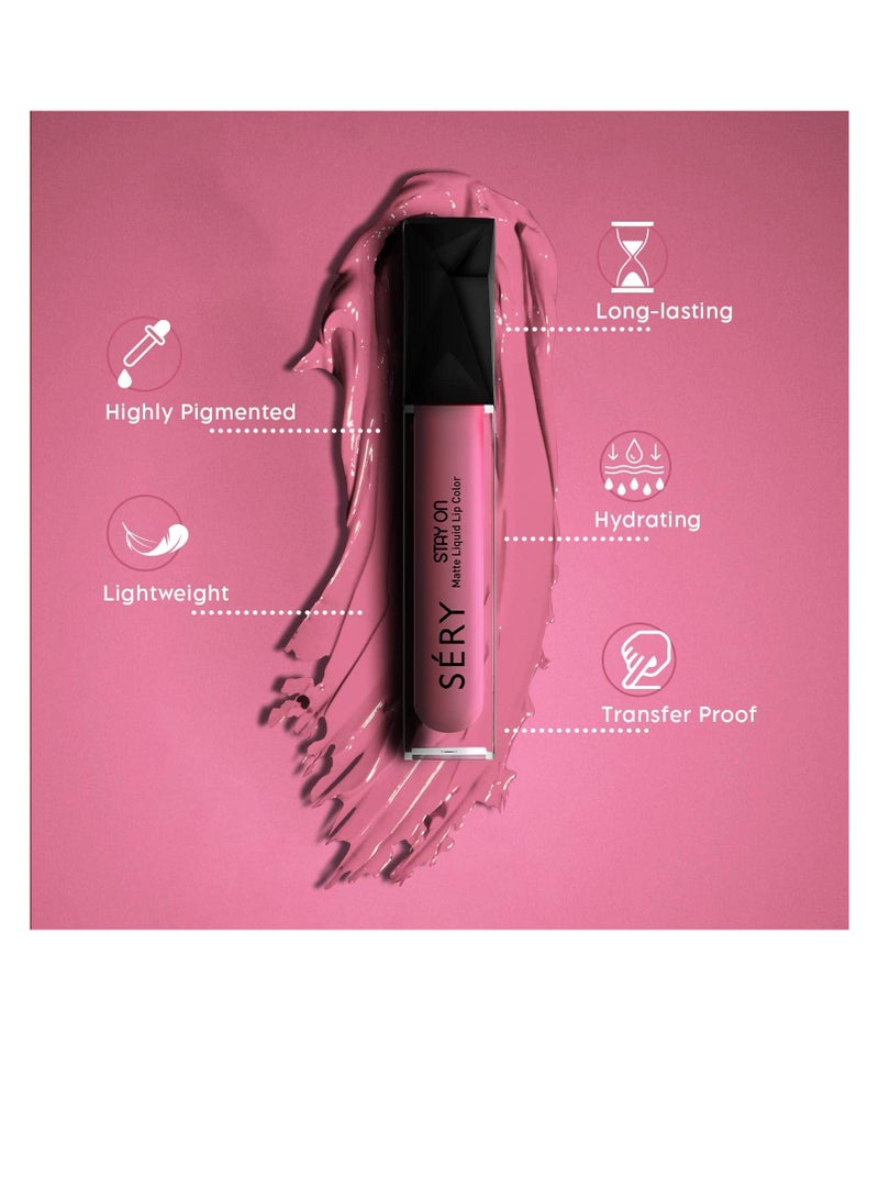 SERY Liquid Lipstick  Matte  Mauvelous - Image 2