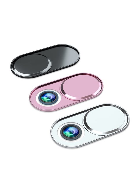 Webcam Covers, Web Mac Laptop Camera Cover Slide, Ultra Thin Blocker Fits for MacBook Air Pro iPhone iPad, Protect Your Privacy and Security