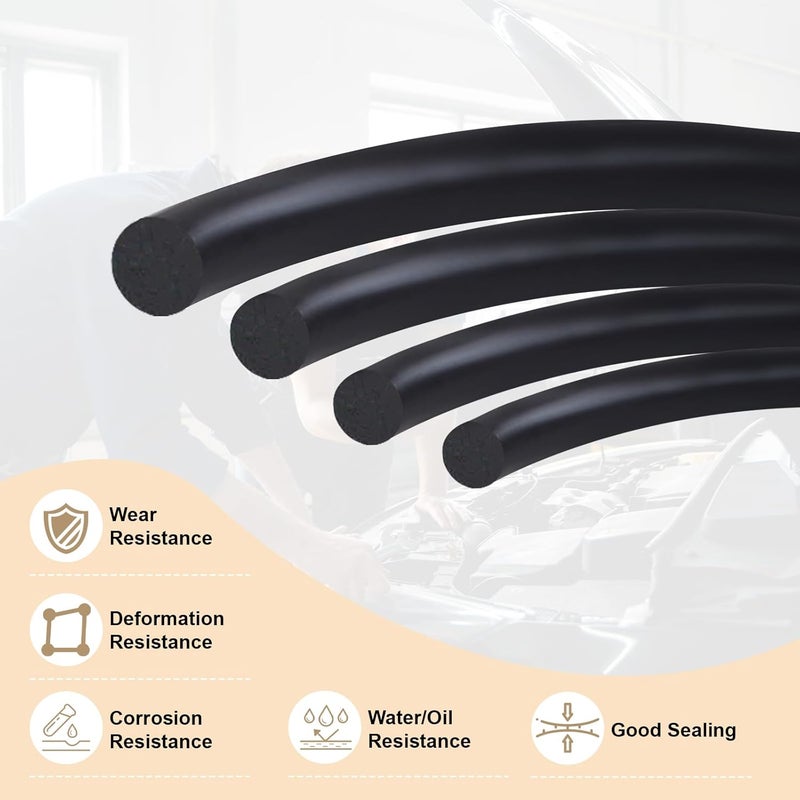 Romeda O Ring Kit 1050 PCS, O Ring Assortment Kit 21 Size, Metric Nitrile Rubber O Rings for Car Auto Vehicle Repair Faucet Plumbing Air or Gas Sealing Connections Resist Oil and Heat - Image 3