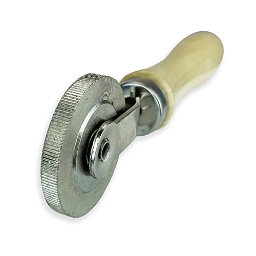 Rema Tip Top Auto Tire and Tube Patch Repair Stitcher Tool, Pushes Air Bubbles from Tire Patches During Flat Tire Repairs with 2 inch Corrugated Teeth Ball Bearing Wheel - Image 4