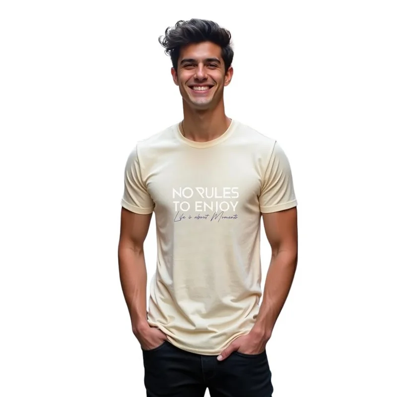 Nobero  Nobero Men’s T-Shirt | Casual & Comfortable Everyday Wear for Men | Best Price UAE