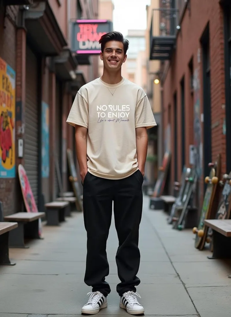 Nobero  Nobero Men’s T-Shirt | Casual & Comfortable Everyday Wear for Men | Best Price UAE