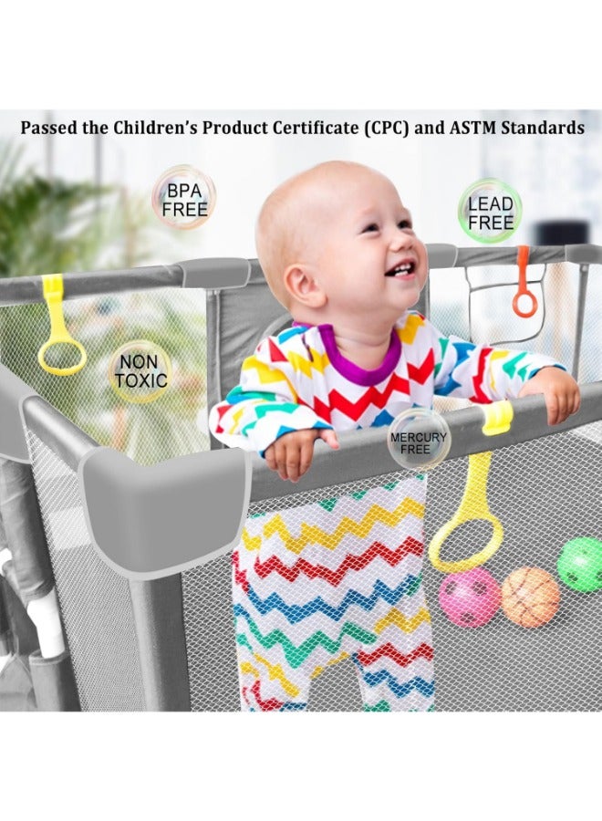Baby Playpen for Babies and Toddlers Baby Fence Baby Play Yards for Indoor & Outdoor 180 *120 * 60 cm -2099 - Image 2